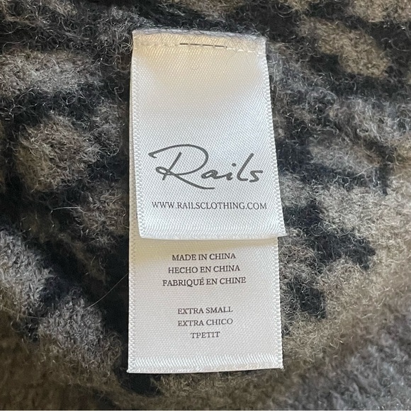 Rails | Gray Black Chance Dalmatian Pullover Sweater - Picture 7 of 10